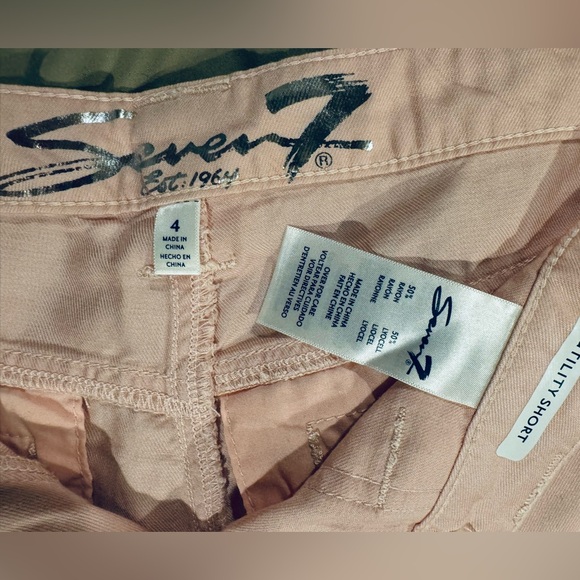 Seven7 Womens Soft Touch Twill Utility Shorts Size 4 - Picture 5 of 8